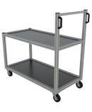 Tafelwagen op maat - open 2 niveau's