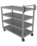 Tafelwagen op maat - open 4 niveau's