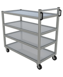 Tafelwagen op maat - open 4 niveau's