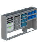 Bedrijfswageninrichting Mercedes Vito | L3 | Bestuurderszijde BLN-9