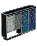 Bedrijfswageninrichting Citroën Jumpy | L3 (XL) | Bestuurderszijde | Type 2