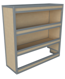 Bedrijfswageninrichting Peugeot Expert | L3 | Passagierszijde | Type 2