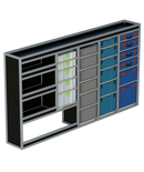Bedrijfswageninrichting MAN TGE | L3H2 | Bestuurderszijde | Type 1