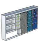 Bedrijfswageninrichting MAN TGE | L3H2 | Bestuurderszijde | Type 1