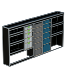 Bedrijfswageninrichting VW Crafter | L3H2 | Bestuurderszijde | Type 2