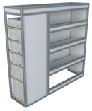 Bedrijfswageninrichting VW Crafter | L3H2 | Passagierszijde | Type 1