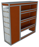 Bedrijfswageninrichting VW Crafter | L3H2 | Passagierszijde | Type 1