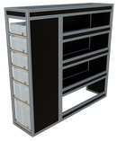 Bedrijfswageninrichting MAN TGE | L3H2 | Passagierszijde | Type 1