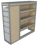 Bedrijfswageninrichting VW Crafter | L3H2 | Passagierszijde | Type 1