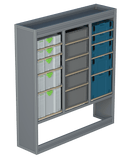 Bedrijfswageninrichting MAN TGE | L3H3 | Passagierszijde | Type 2