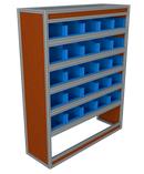 Bedrijfswageninrichting Citroën Jumper | L3H2 | Passagierszijde | Type 3