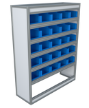 Bedrijfswageninrichting MAN TGE | L3H3 | Passagierszijde | Type 3