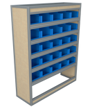 Bedrijfswageninrichting Ford Transit | L3H2 | Passagierszijde | Type 3