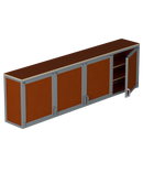 Werkbank WP-4BK (bovenkast)