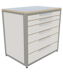 Werkbank WP-HD-1L-BD (80kg lades)