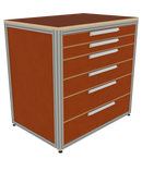 Werkbank WP-HD-1L-BD (80kg lades)