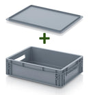 Eurobox 40x30cm met losse oplegdeksel